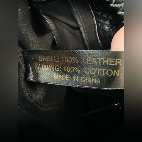 Talbots Black Pebbled Leather Hobo Shoulder Bag Medium Size - Picture 8 of 8